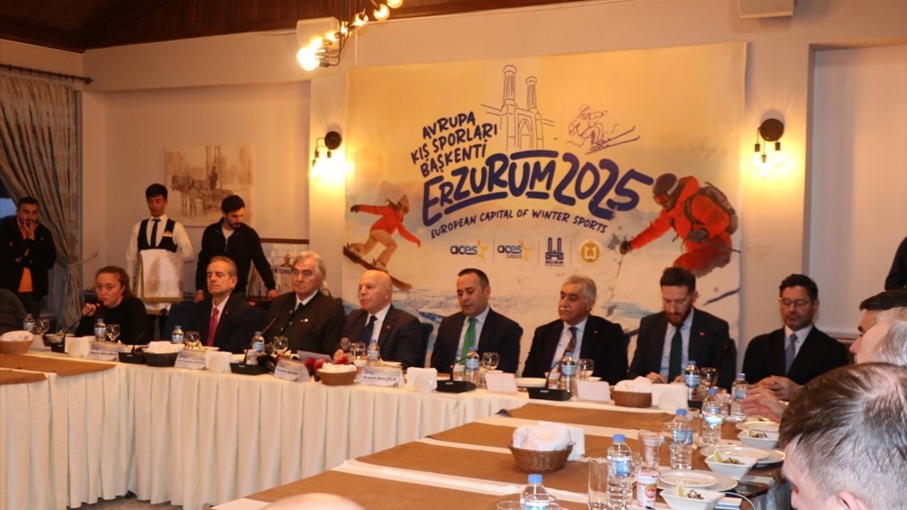 Erzurum 2025 Avrupa Kış Sporları Başkenti Olacak