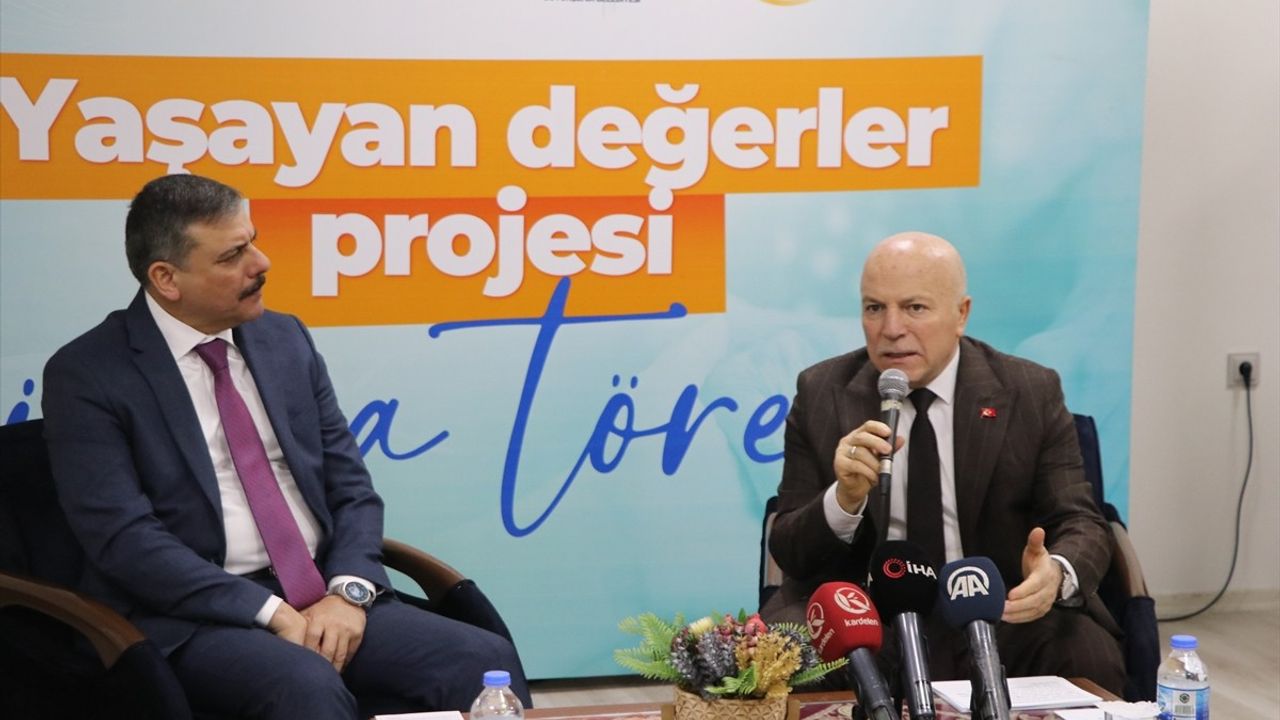 Erzurum'da 'Yaşayan Değerler' Projesi Devam Ediyor