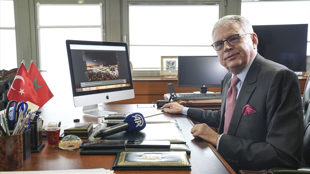 Fas'ın Ankara Büyükelçisi Mohammed Ali Lazreq, Anadolu Ajansı'nın 'Yılın Kareleri' Oylamasına Katıldı