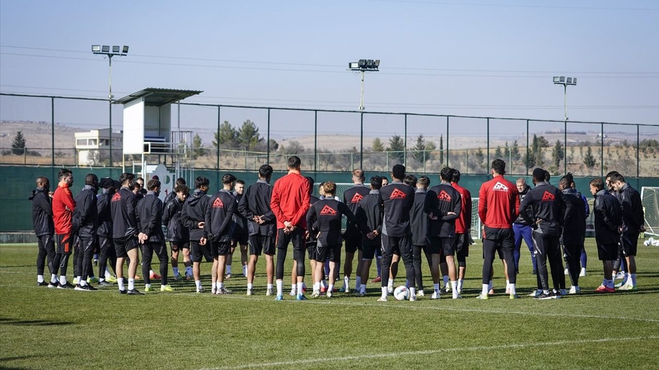 Gaziantep FK, Ziraat Türkiye Kupası Maçına Hazırlanıyor