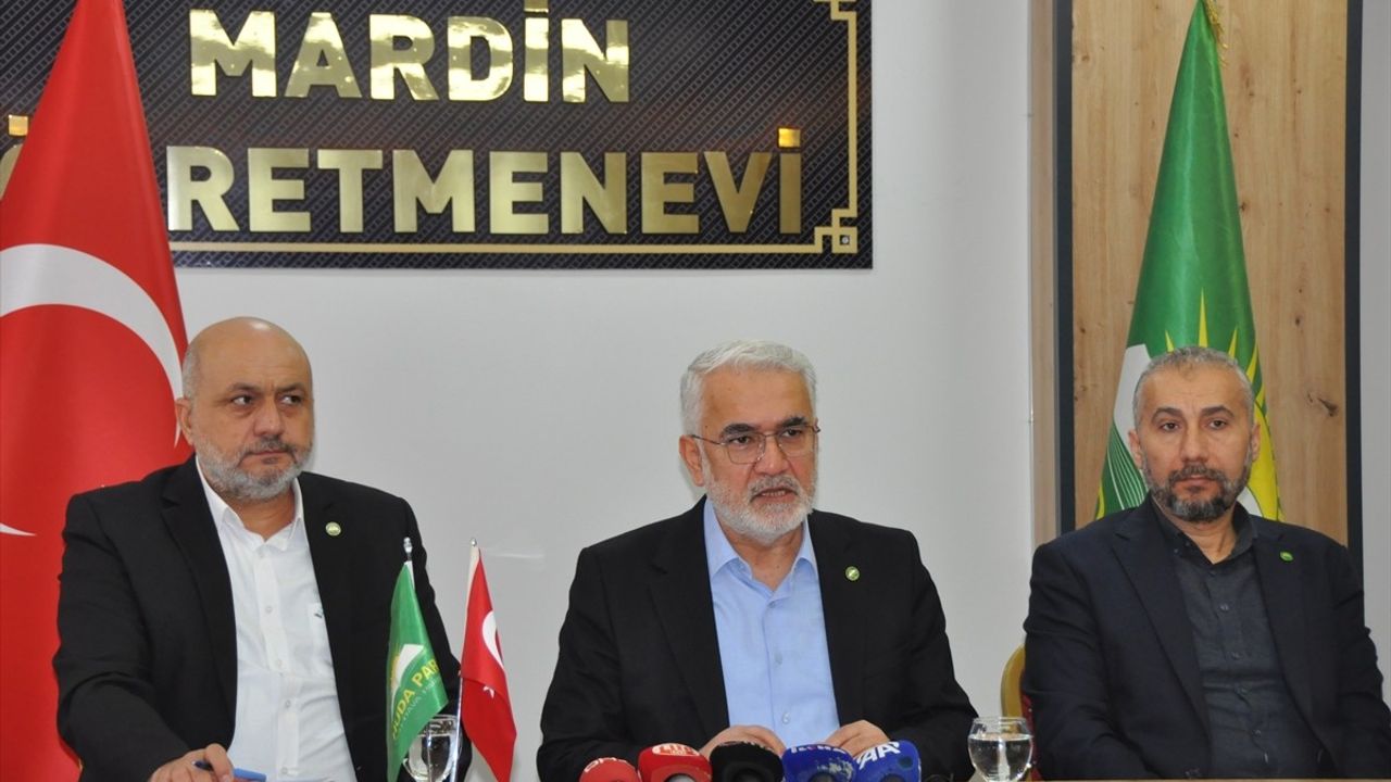 HÜDA PAR Genel Başkanı Yapıcıoğlu: 'Silahların Susması Değerlidir'