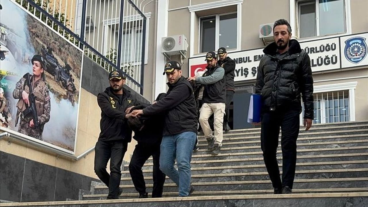 İstanbul'da Haraç İsteğiyle İş Yerlerini Kurşunlayan 6 Şüpheli Tutuklandı