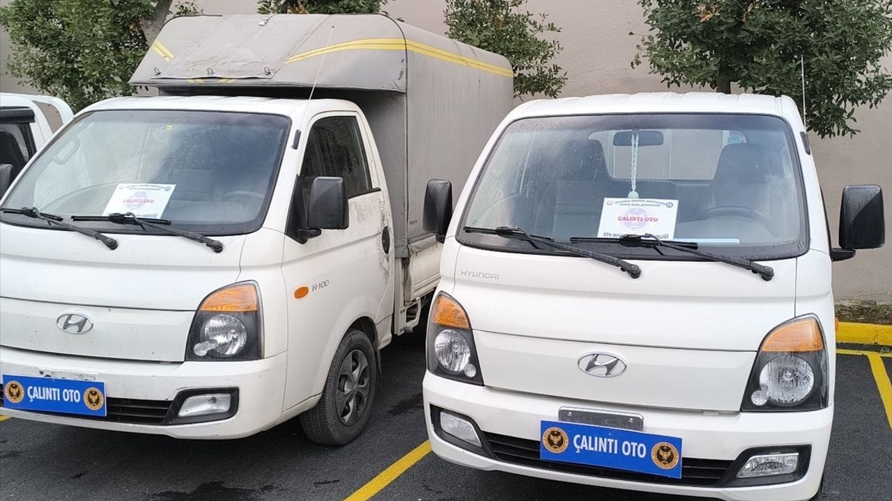 İstanbul'da Kamyonet Hırsızlığı: 7 Zanlı Ele Geçirildi