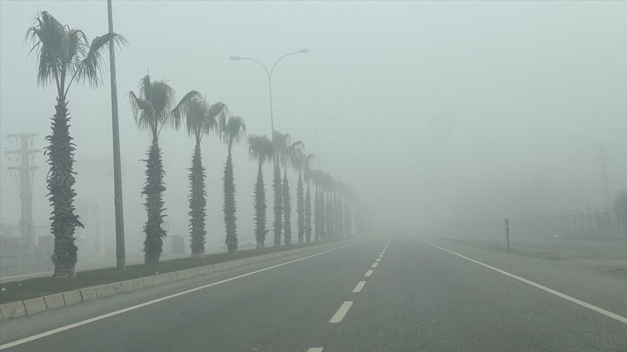 Kahramanmaraş'ta Sis Etkisi: Görüş Mesafesi 10 Metreye Düştü