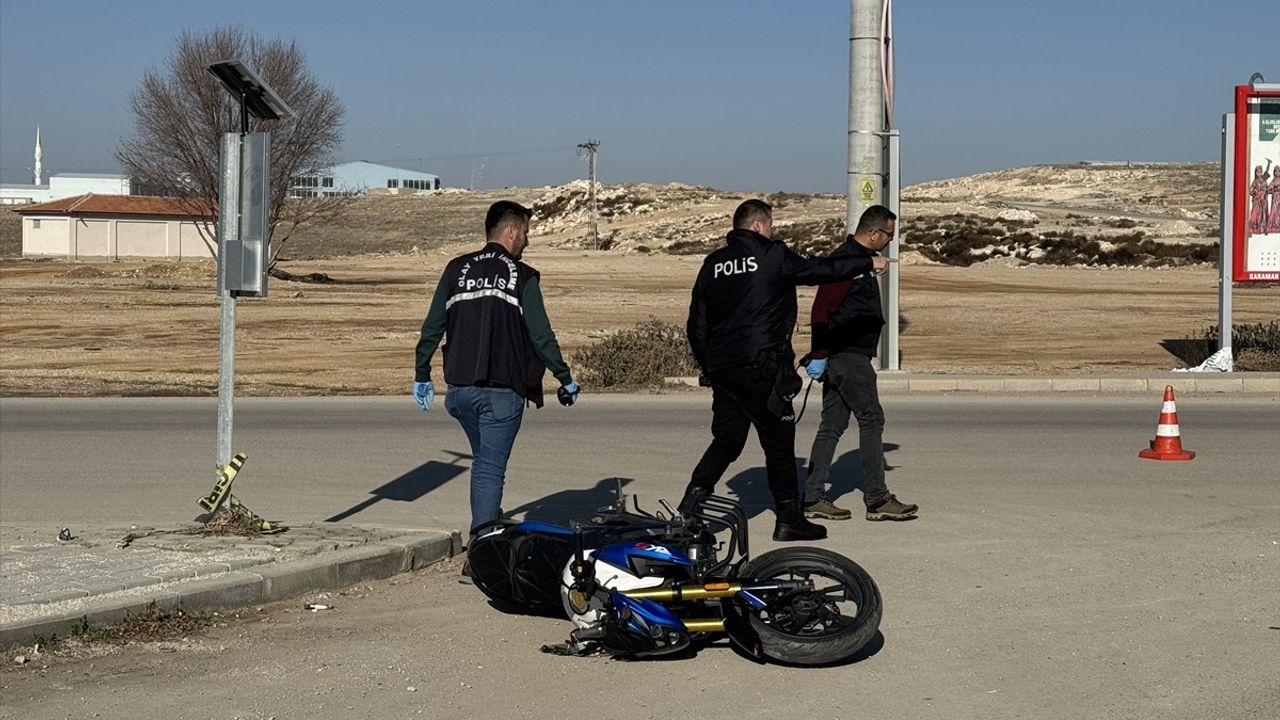 Karaman'da Trafik Kazası: 1 Ölü, 1 Yaralı