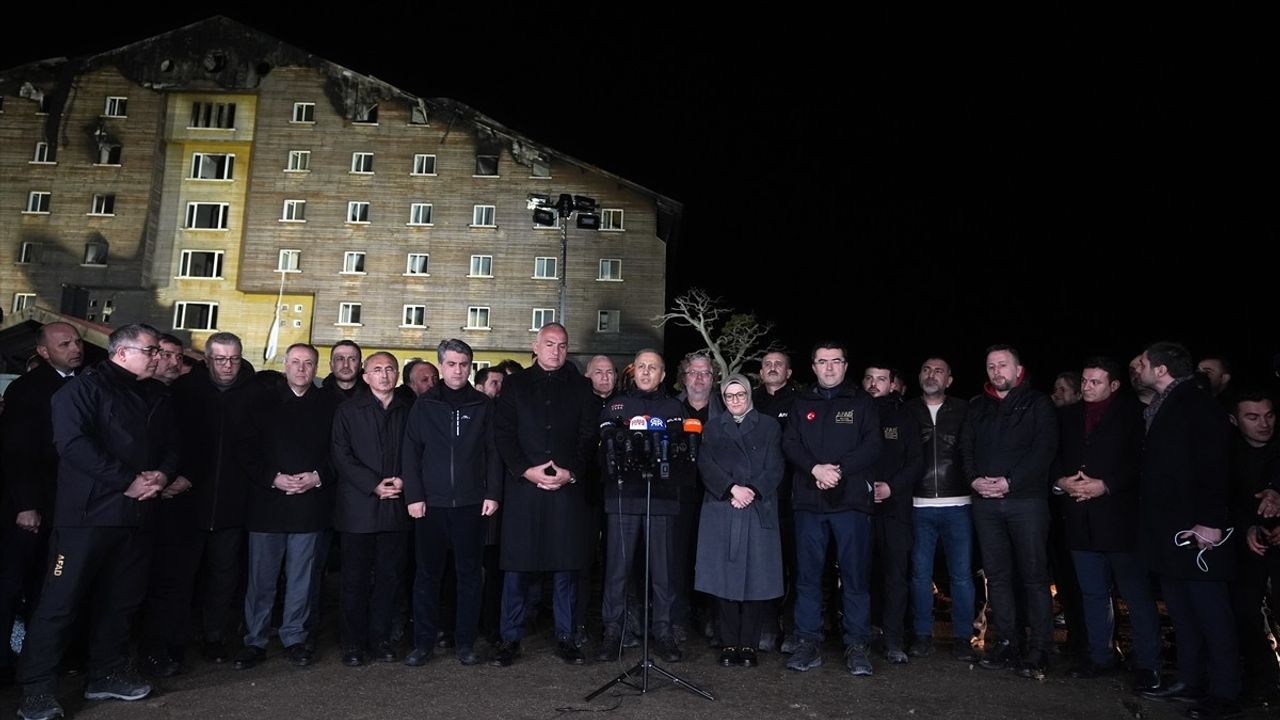 Kartalkaya'daki Yangında Hayatını Kaybedenlerin Sayısı 76'ya Ulaştı
