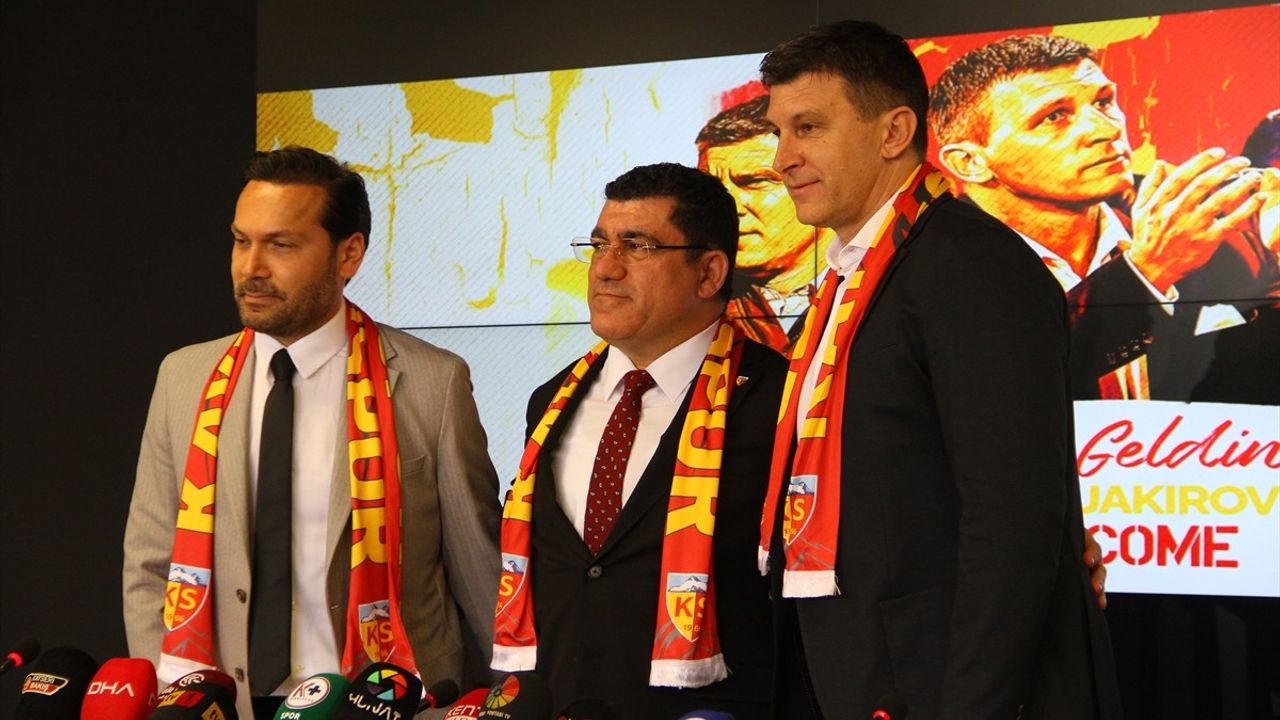 Kayserispor'un Yeni Teknik Direktörü Sergej Jakirovic, Önemli Açıklamalarda Bulundu