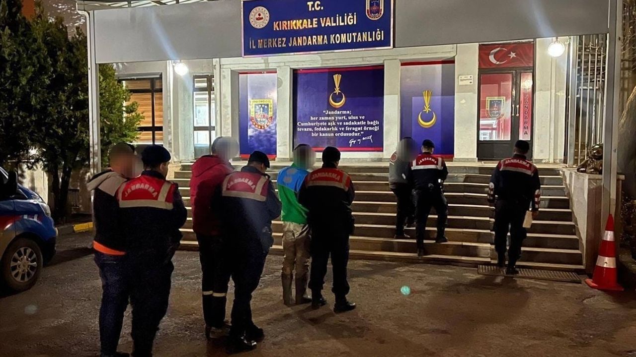 Kırıkkale'de Büyükbaş Hayvan Hırsızlığı: 4 Şüpheli Tutuklandı