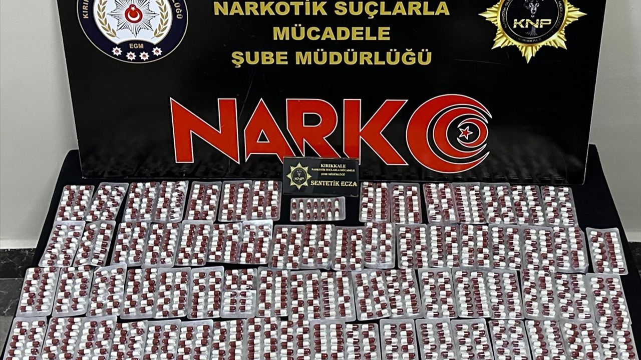 Kırıkkale'de Uyuşturucu Operasyonu: 3 Şüpheli Tutuklandı