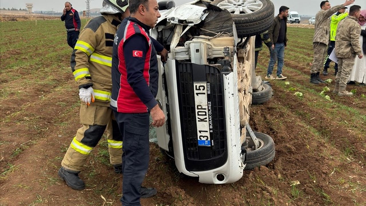 Kızıltepe'de Trafik Kazasında 5 Kişi Yaralandı