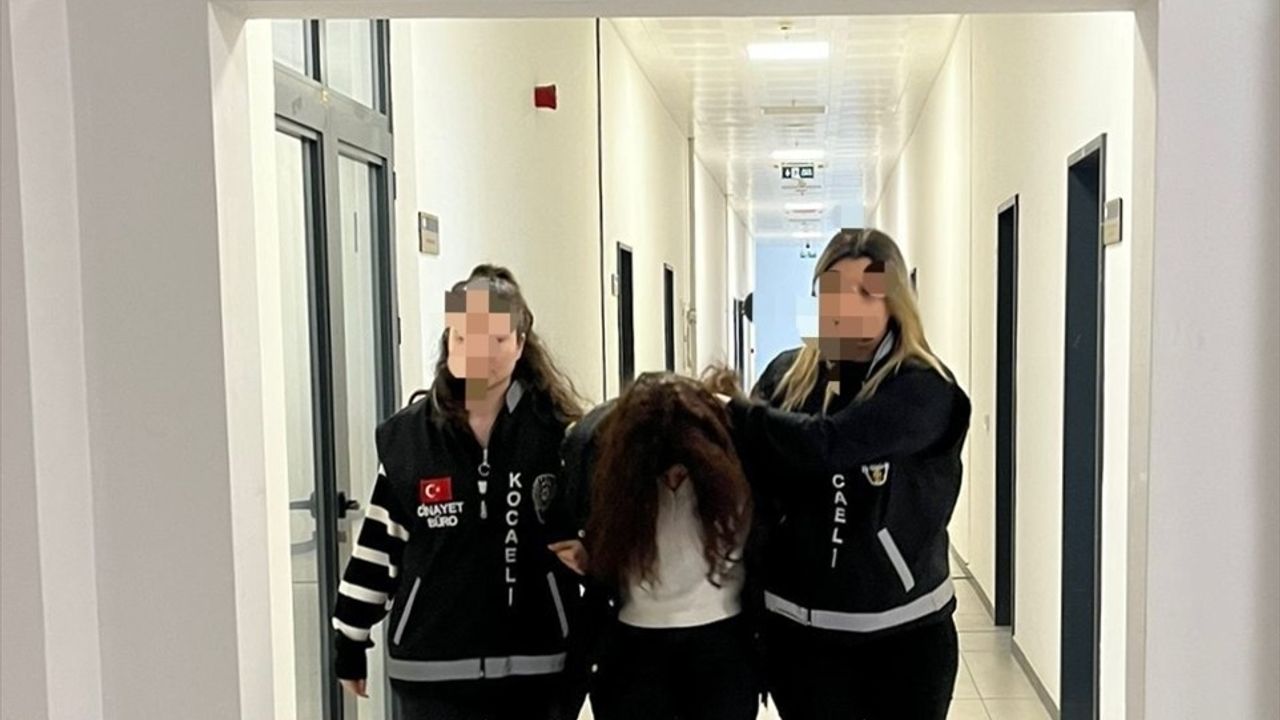 Kocaeli'de Eşini Tabancayla Vuran Kadın Gözaltına Alındı