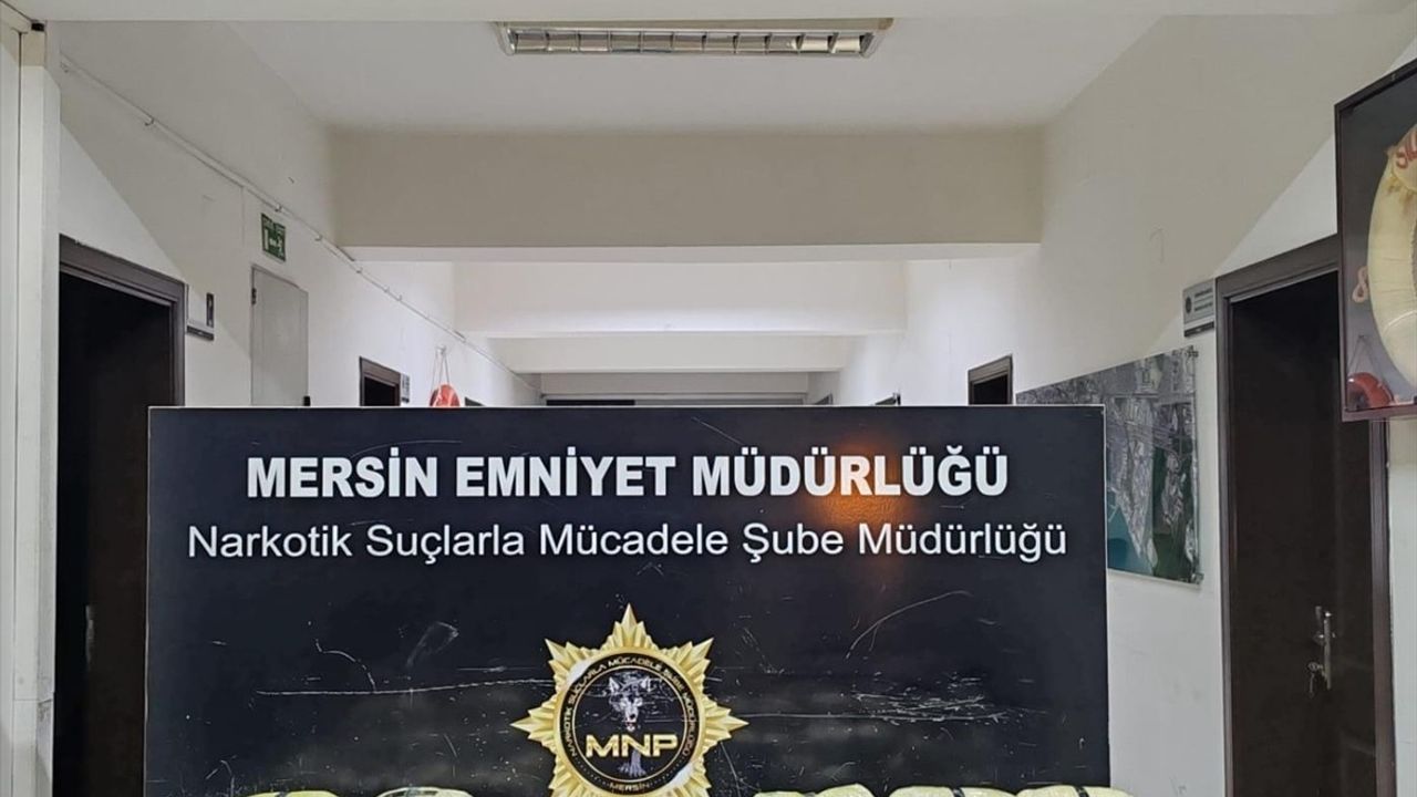 Mersin'de 43 Kilo Sentetik Uyuşturucu Ele Ge geçirildi