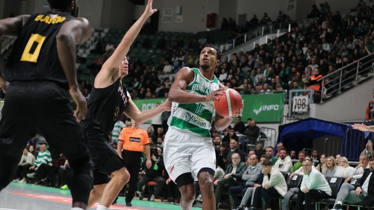 Mersinspor, Bursaspor Yörsan'ı 97-85 Yenerek Deplasman Galibiyetini Elde Etti