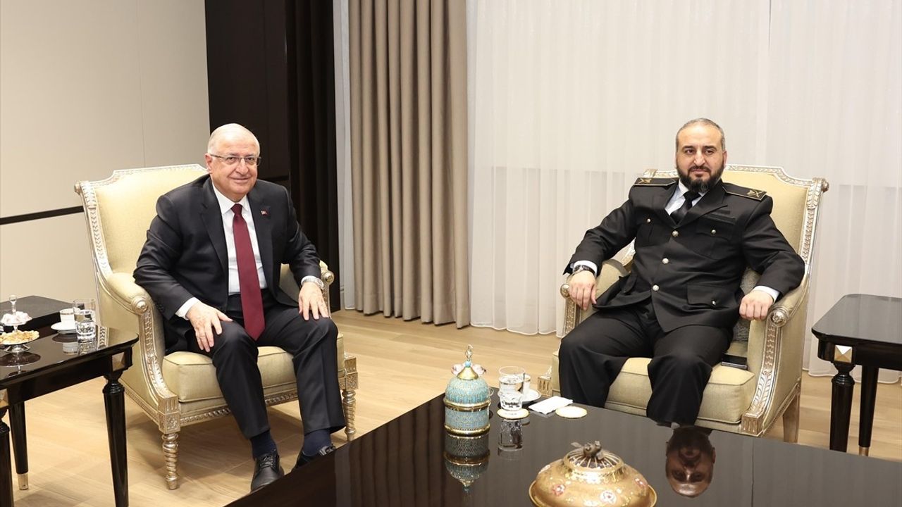 Milli Savunma Bakanı Yaşar Güler, Suriye Heyetiyle Önemli Görüşmeler Gerçekleştirdi