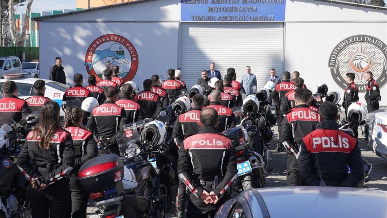 Samsun'da 30 Yunus Polisi Göreve Başladı