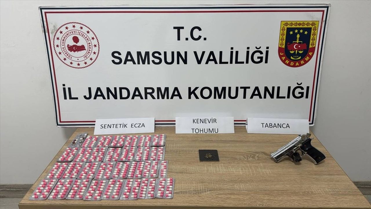 Samsun'da Uyuşturucu Operasyonları: 3 Zanlı Gözaltında