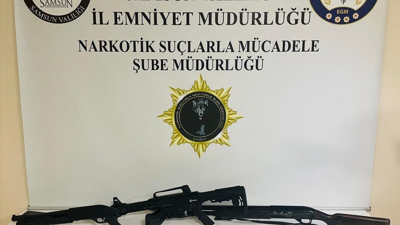 Samsun'da Uyuşturucu Operasyonları: 3 Zanlı Gözaltında