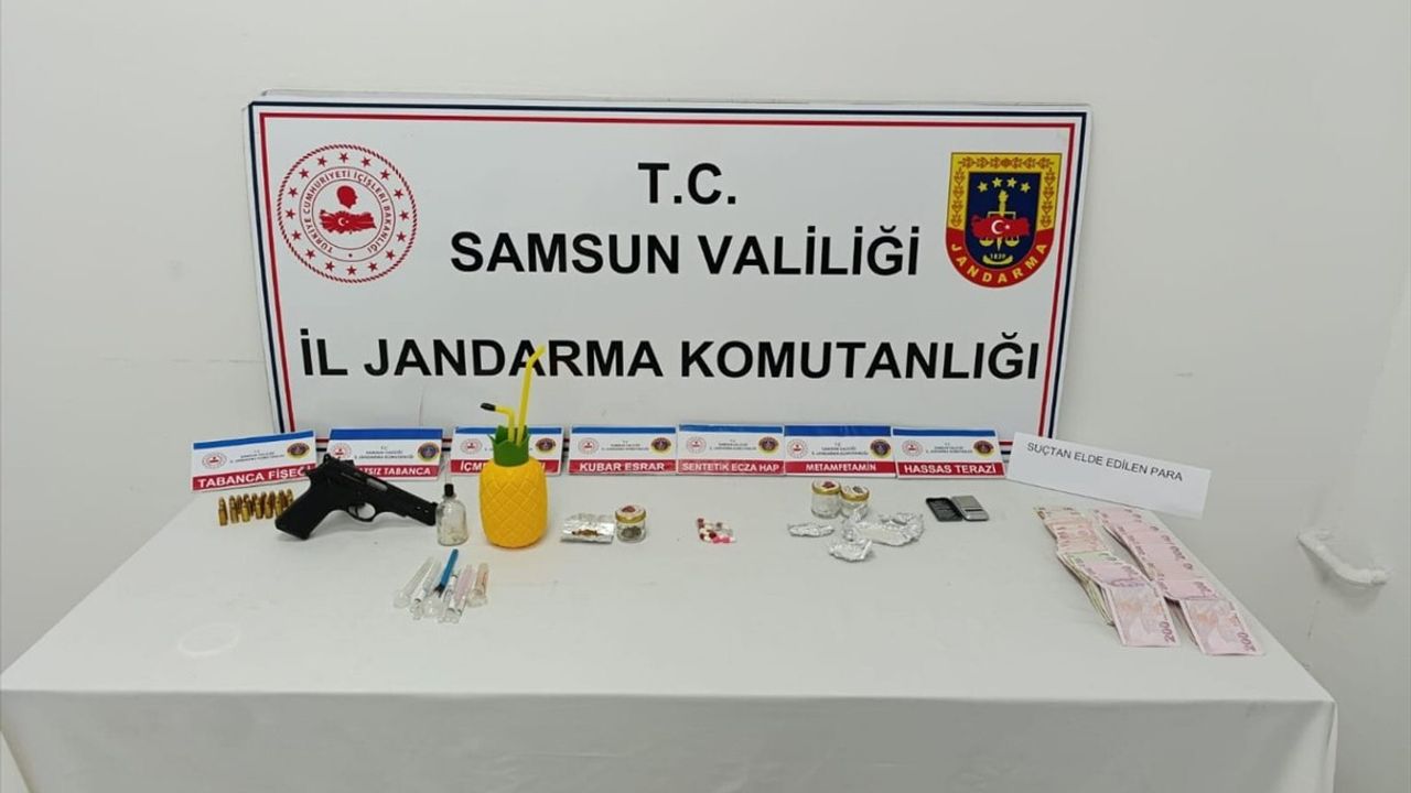 Samsun'da Uyuşturucu Operasyonu: 3 Şüpheli Gözaltına Alındı