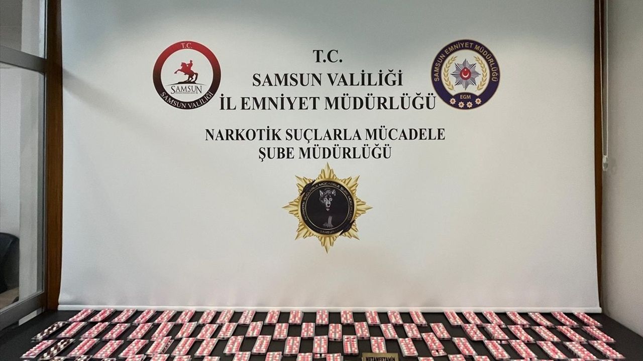 Samsun'da Uyuşturucu Operasyonu: 3 Zanlı Gözaltında