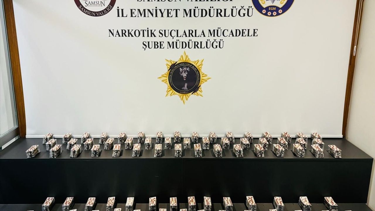 Samsun'da Uyuşturucu Operasyonu: 4 Zanlı Gözaltına Alındı