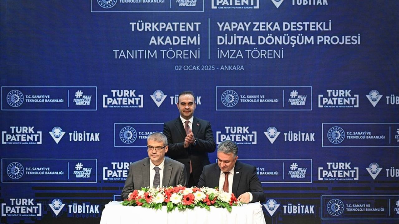 Sanayi ve Teknoloji Bakanı Kacır'dan TÜRKPATENT Akademi Tanıtımı: Fikri Mülkiyet ve Dijital Dönüşüm Vurgusu