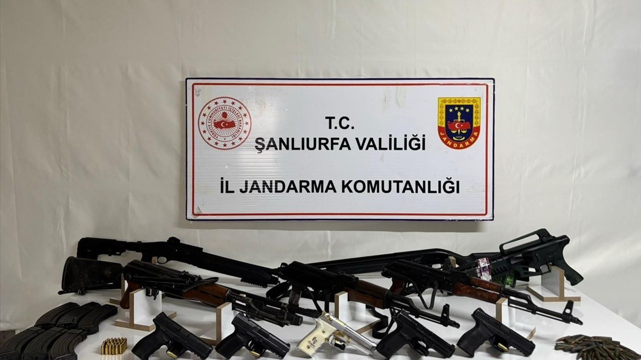 Şanlıurfa'da Silah Kaçakçılığı Operasyonunda 6 Şüpheli Yakalandı