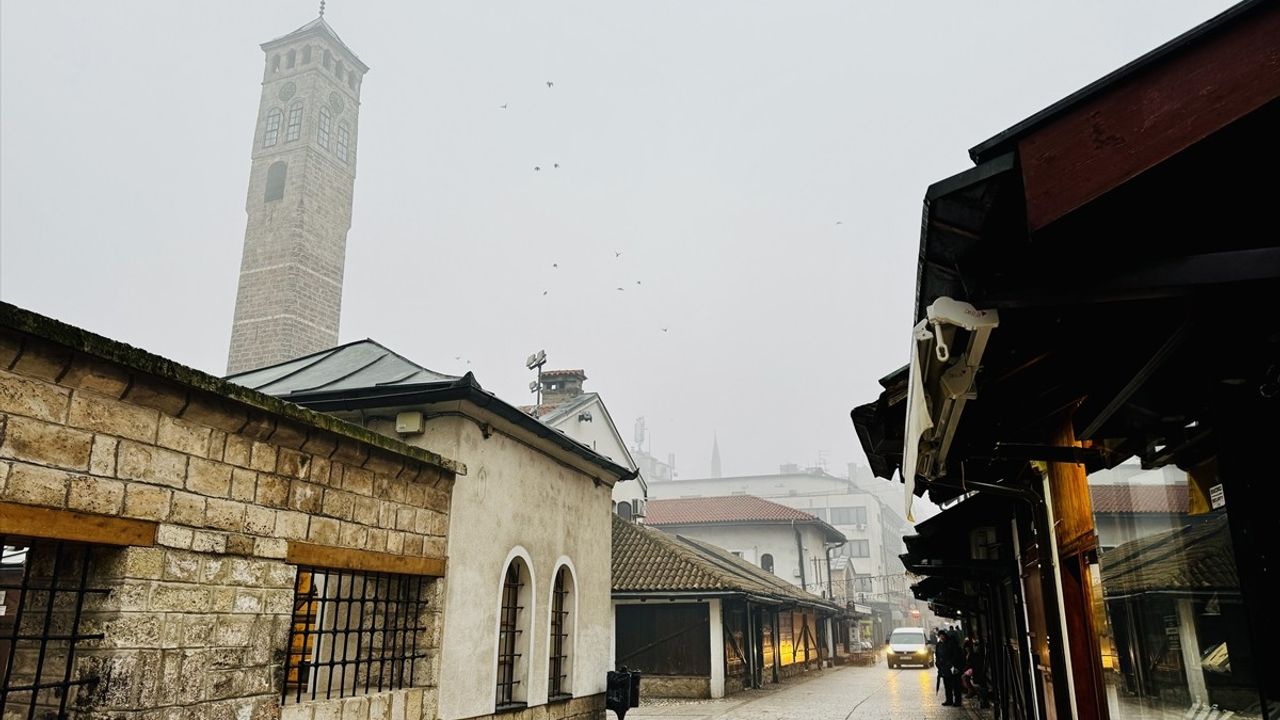 Saraybosna'da Hava Kirliliği Görüş Mesafesini Azalttı