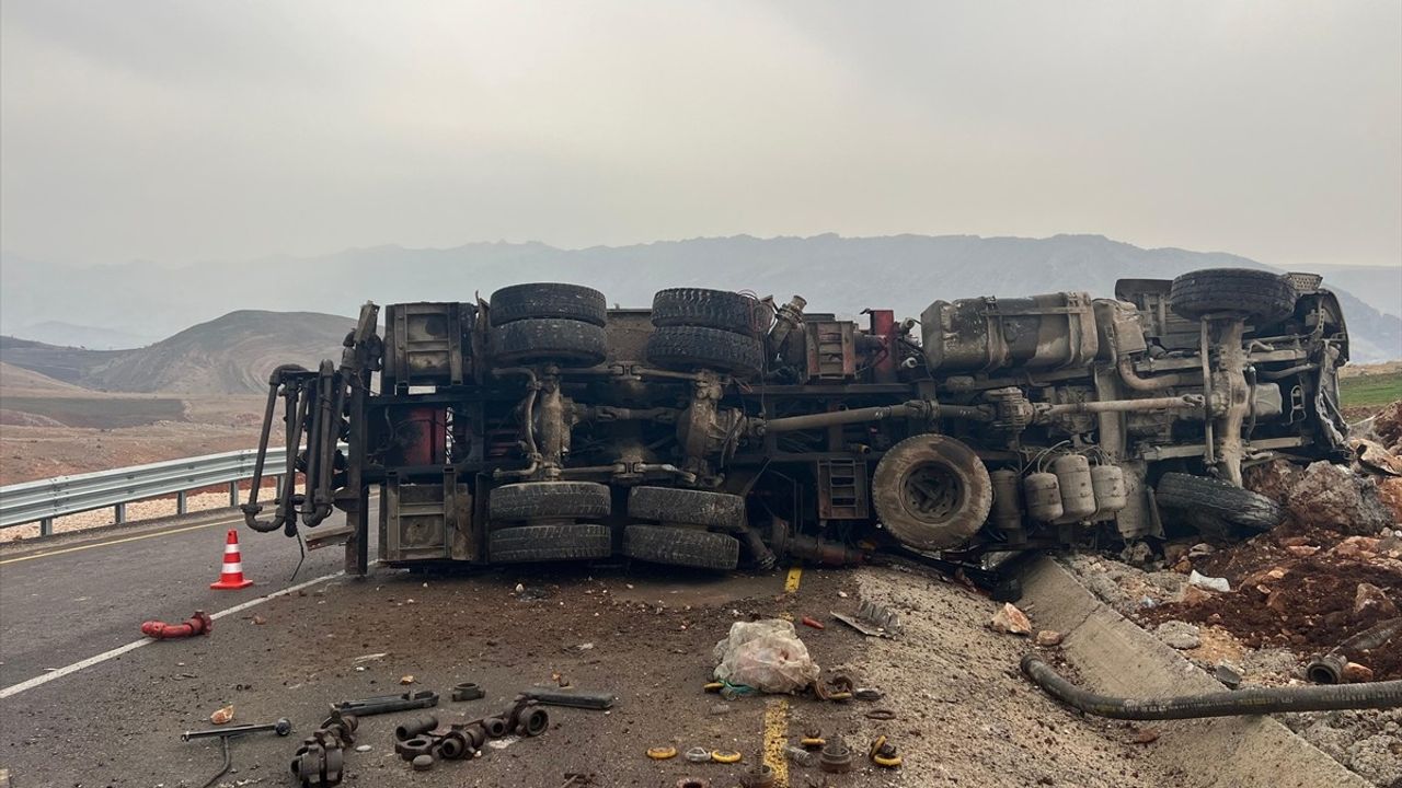 Şırnak'ta Sondaj Aracı Devrildi: Bir Ölü, Bir Yaralı