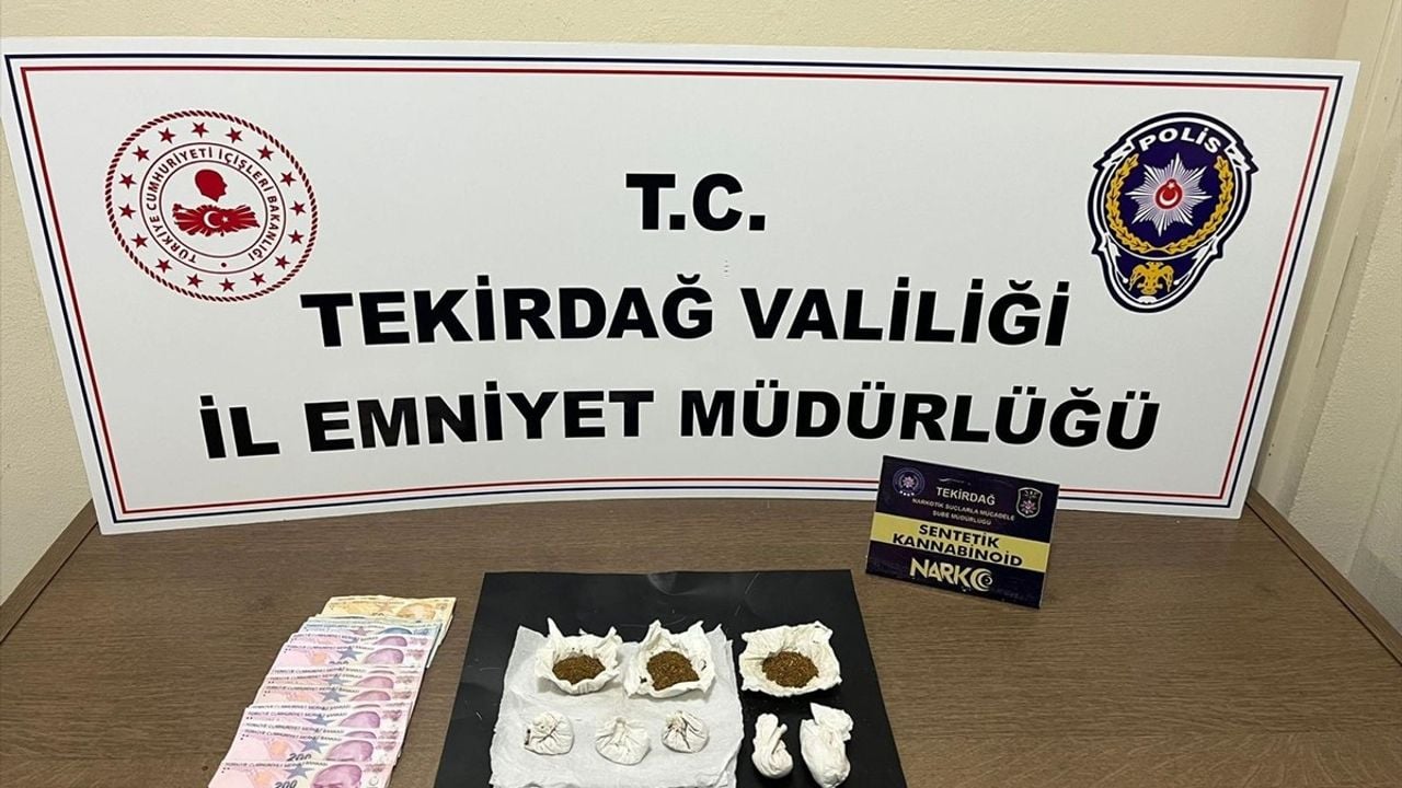 Tekirdağ'da Narkotik Operasyonları: 9 Şüpheli Tutuklandı