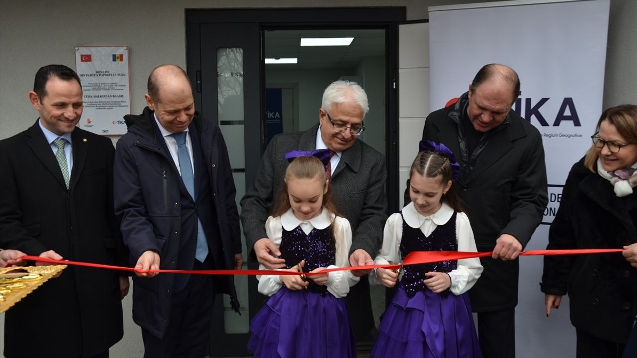 TİKA, Moldova'daki Mihail Çakir Kütüphanesini Yeniledi