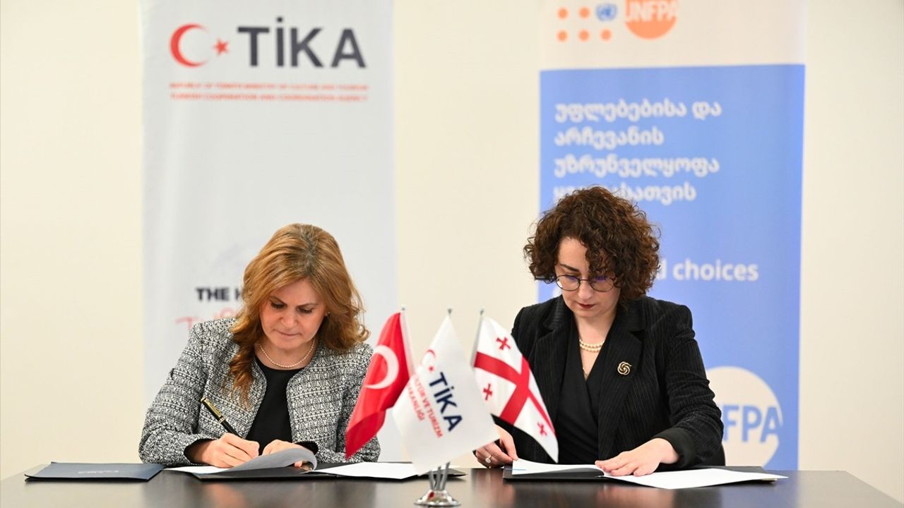 TİKA ve UNFPA, Gürcistan'da Kadın Sağlığını Destekleyecek Protokol İmzaladı