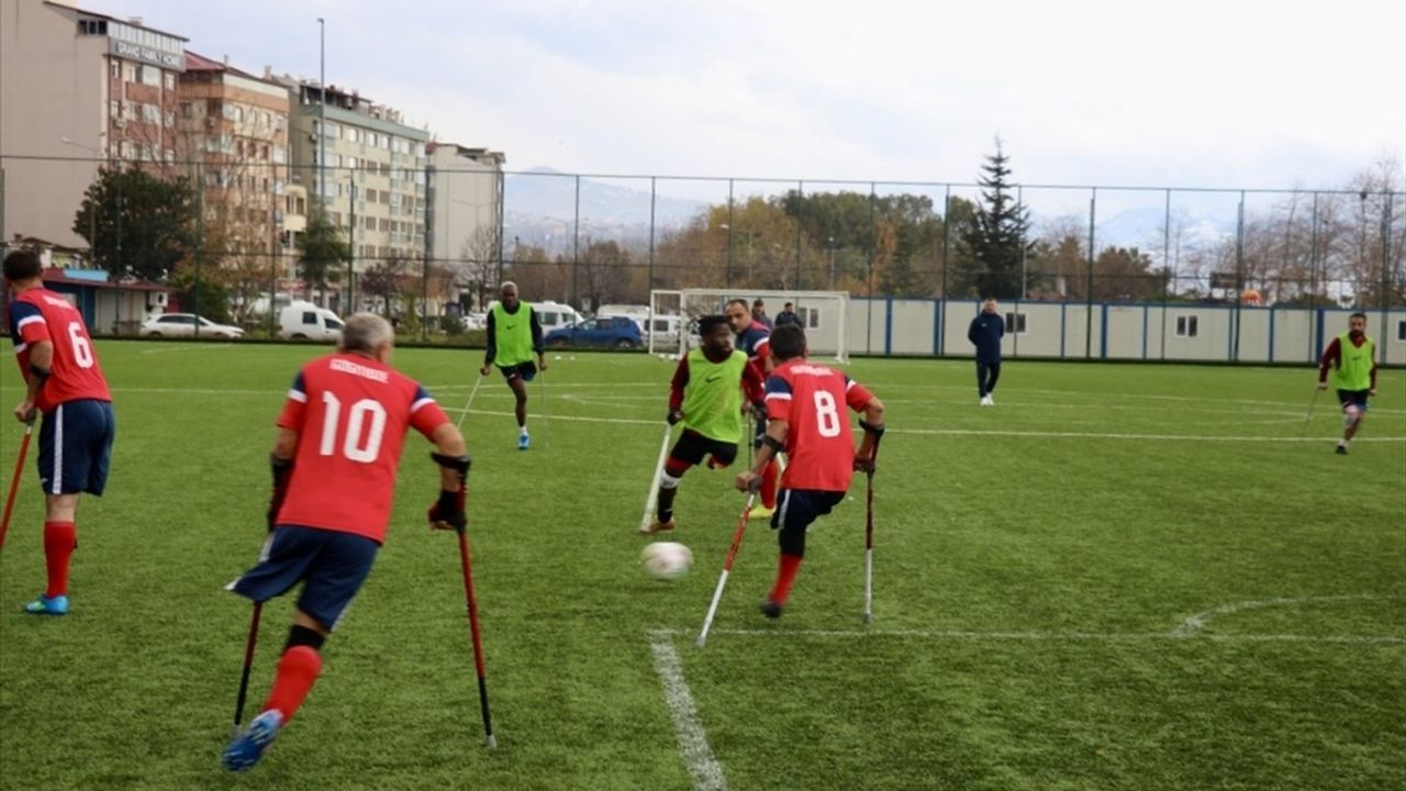 Trabzon Büyükşehir Belediyesi Ampute Futbol Takımı Şampiyonluk Hedefliyor