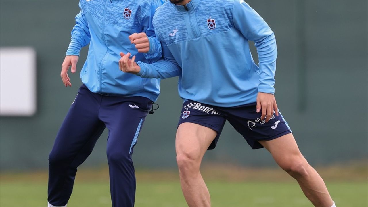 Trabzonspor, Kayserispor Maçı Hazırlıklarını Sürdürüyor