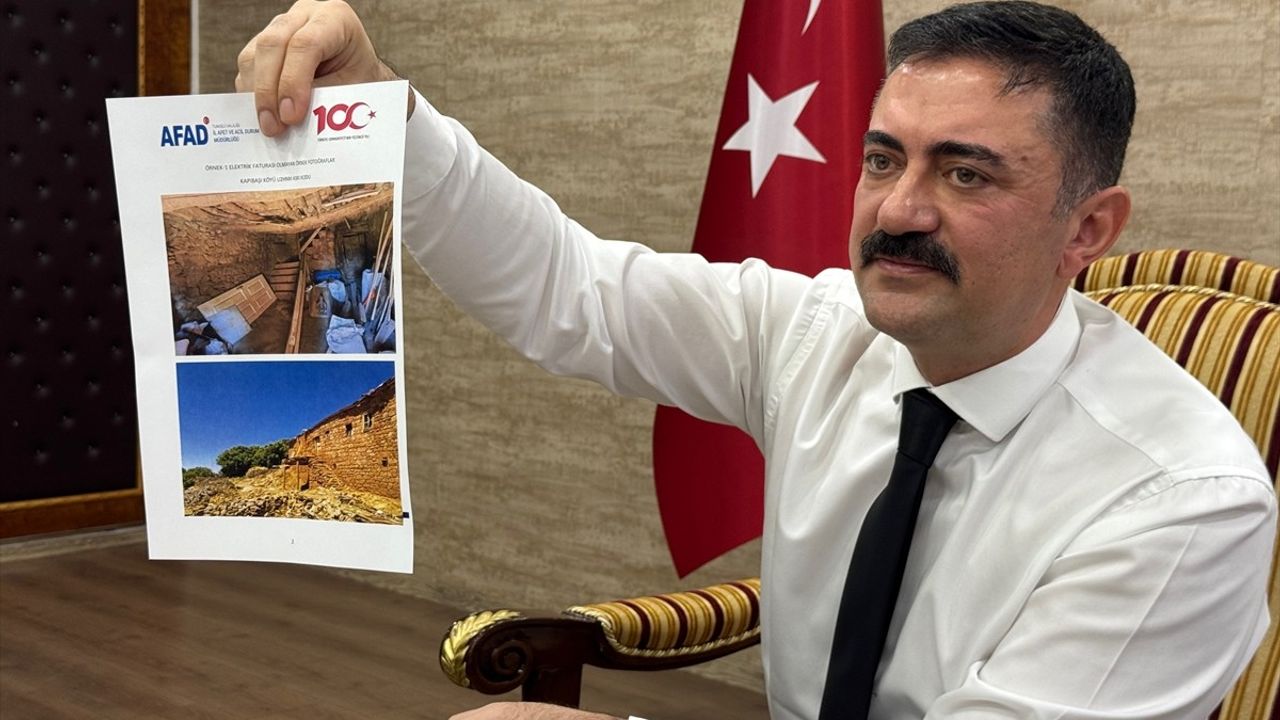 Tunceli Valisi Bülent Tekbıyıkoğlu'ndan Deprem Konutu Hak Sahipliği Açıklamaları
