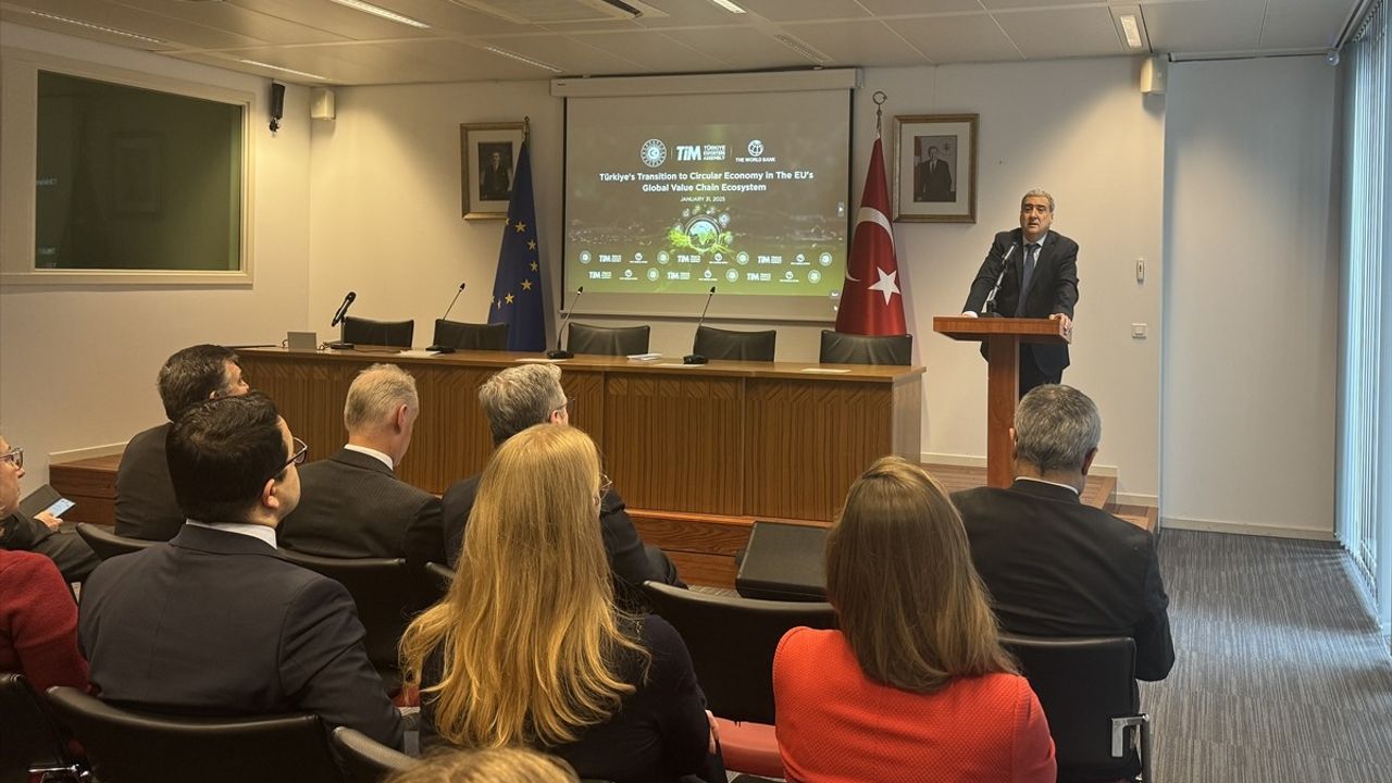 Türkiye, Döngüsel Ekonomi Geçişini Brüksel'de Tanıttı