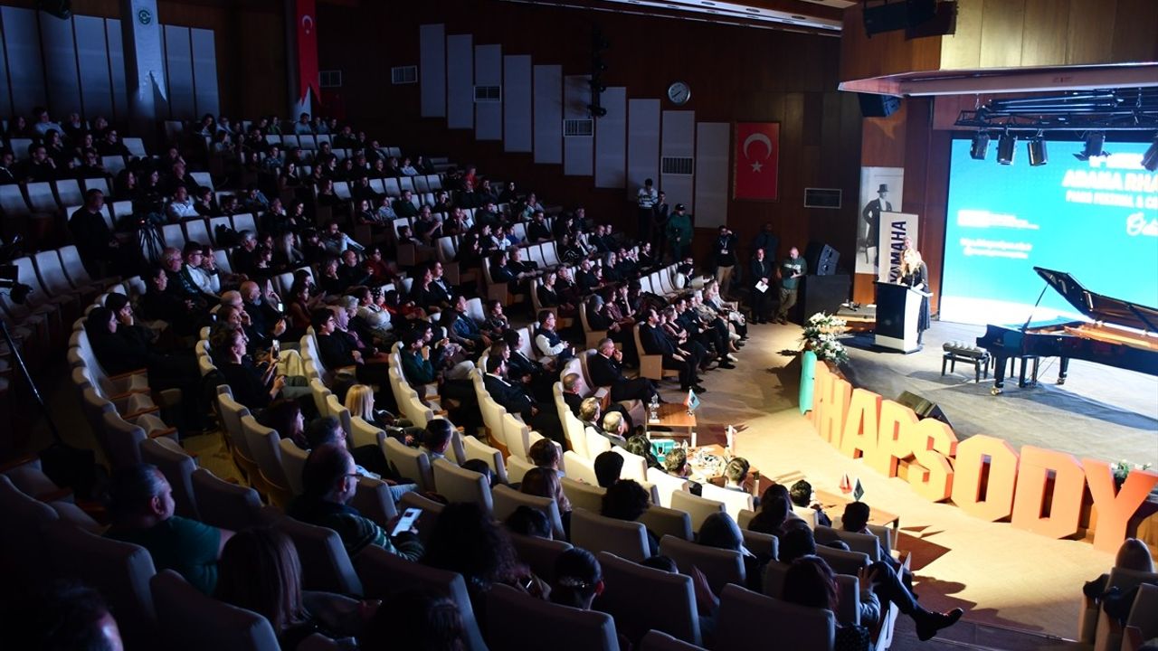 Uluslararası Adana Rhapsody Piyano Festivali ve Yarışması Tamamlandı