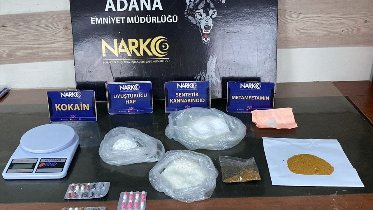 Adana'da Uyuşturucu Operasyonu: 30 Yaşındaki Zanlı Tutuklandı