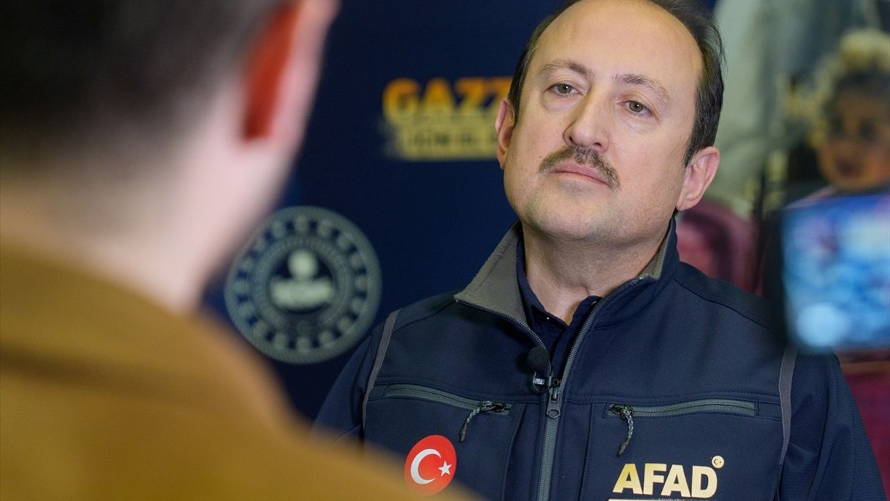 AFAD Başkanı Pehlivan, Gazze İçin El Ele Yardım Kampanyası Hakkında Bilgi Verdi