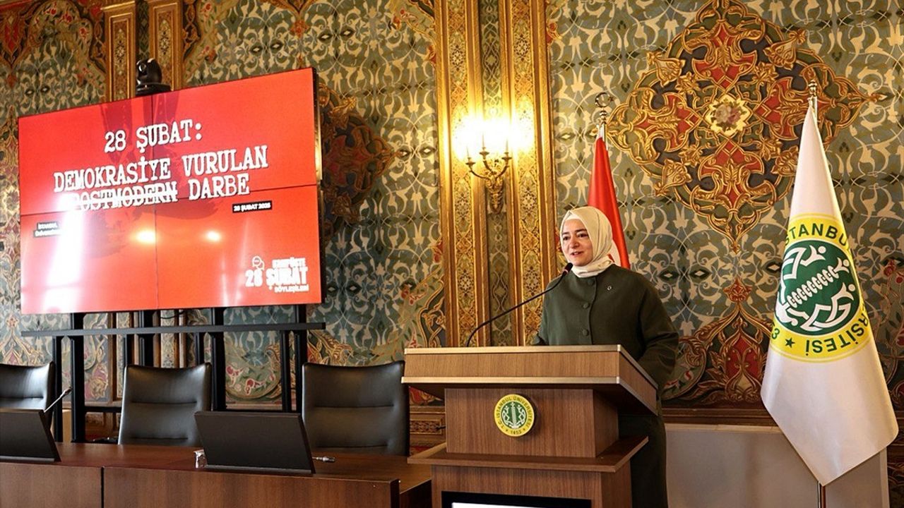 AK Parti Genel Başkan Yardımcısı Kaya: 28 Şubat, Demokrasi ve Özgürlüğe Darbe Vurmuştur