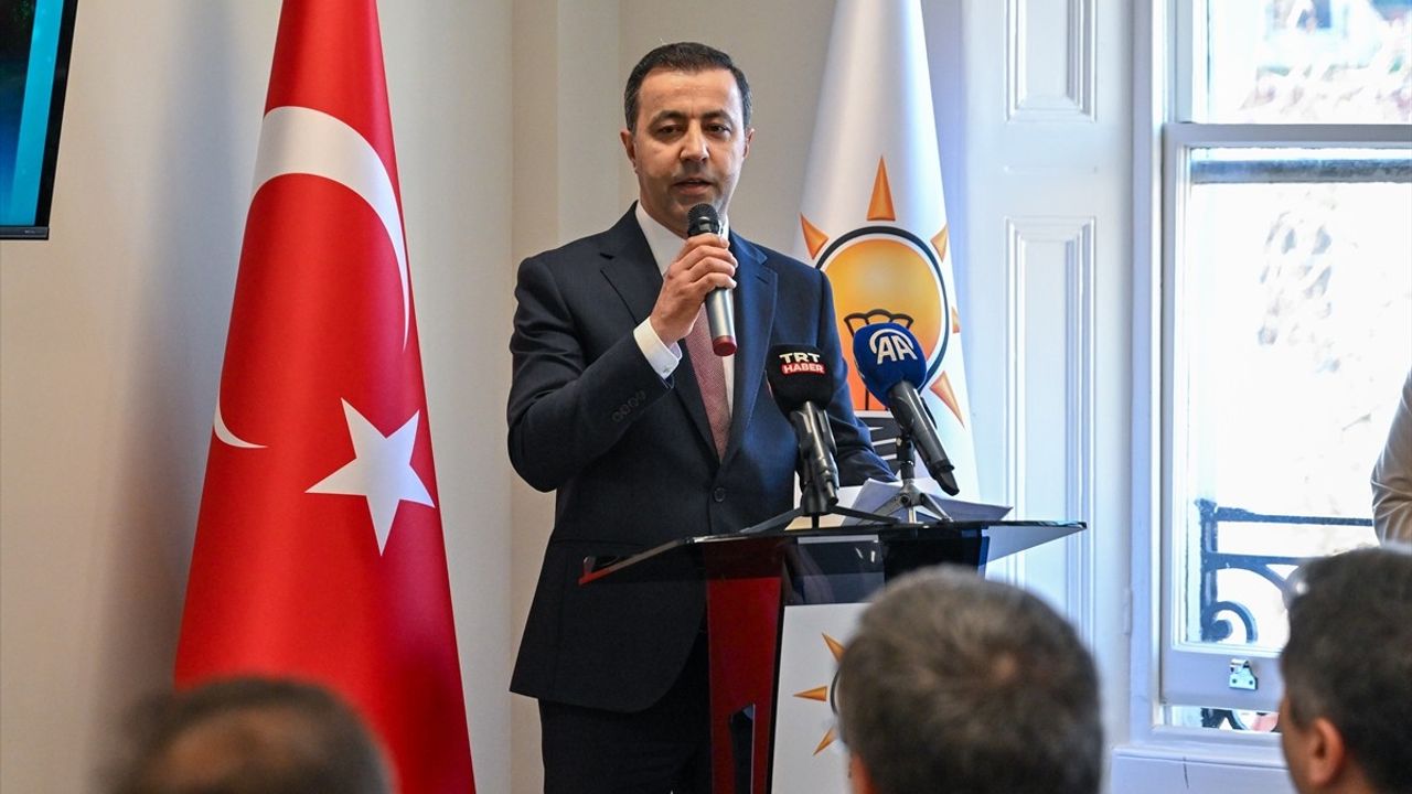 AK Parti Londra Temsilciliği, Cumhurbaşkanı Yardımcısı Yılmaz'ın Katılımıyla Açıldı