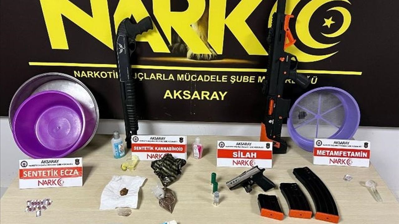 Aksaray'da Uyuşturucu Operasyonu: 7 Zanlı Tutuklandı