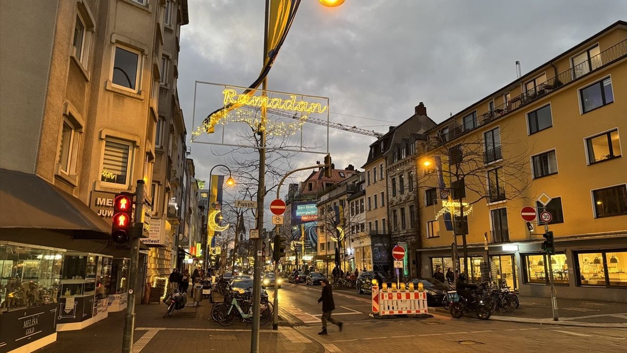 Almanya'da Ramazan Ayı Kutlamaları Başladı