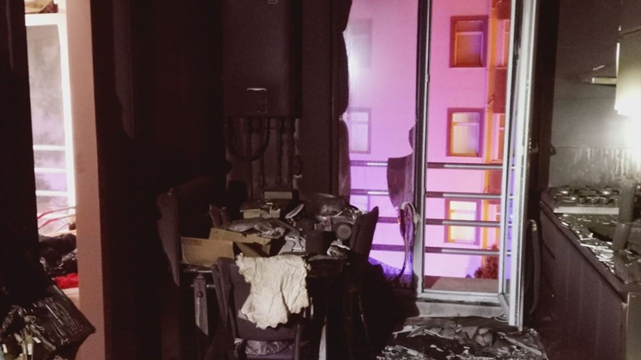 Amasya'da Apartman Yangınında Bir Kadın Hayatını Kaybetti