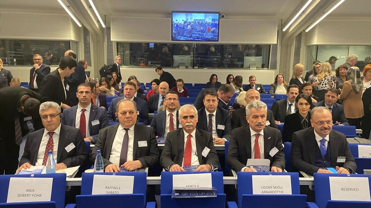 Anayasa Mahkemesi Başkanı Kadir Özkaya, AİHM Adli Yıl Açılışına Katıldı