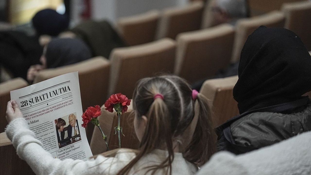 Başkentte 28. Yıldönümünde 28 Şubat Anma Programı Düzenlendi