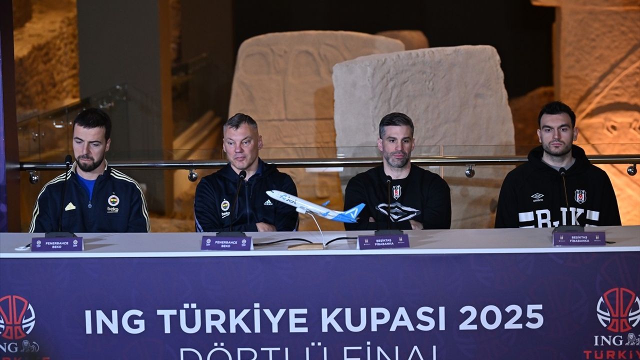 Basketbol ING Türkiye Kupası Finali Öncesi Basın Toplantısı Düzenlendi