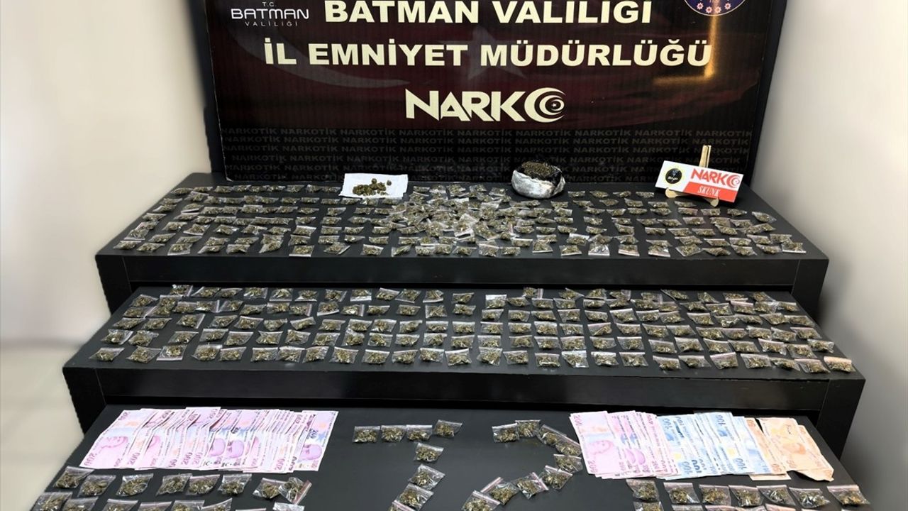 Batman'da Uyuşturucu Operasyonu: Bir Şüpheli Tutuklandı