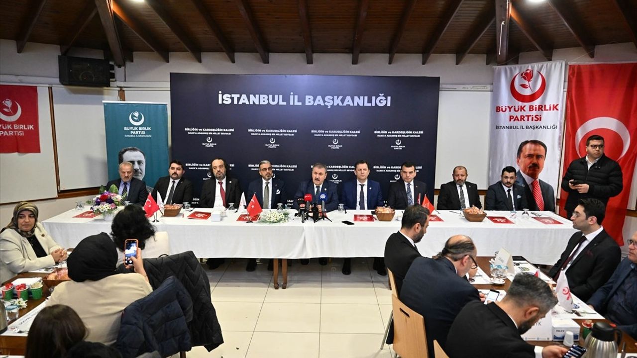 BBP Genel Başkanı Destici, Gazze'deki Olayları Değerlendirdi