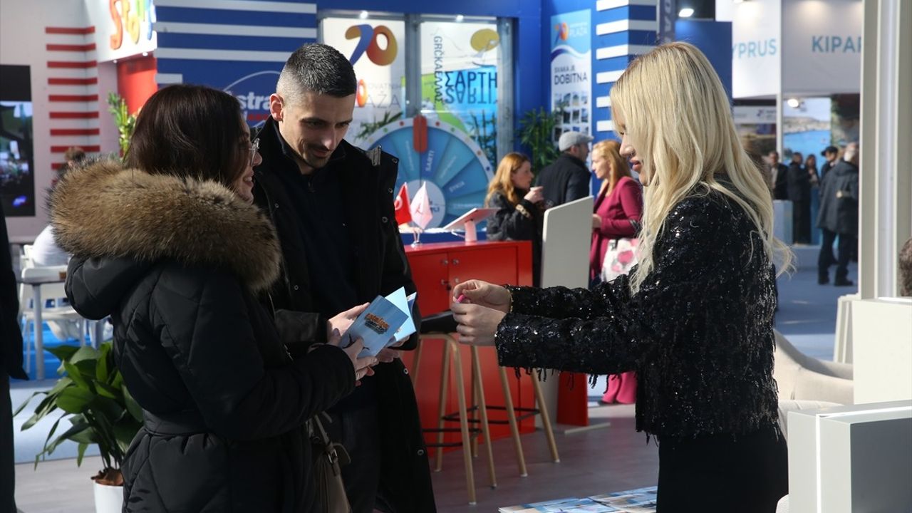 Belgrad'daki Turizm Fuarında Türkiye Standına Yoğun İlgi