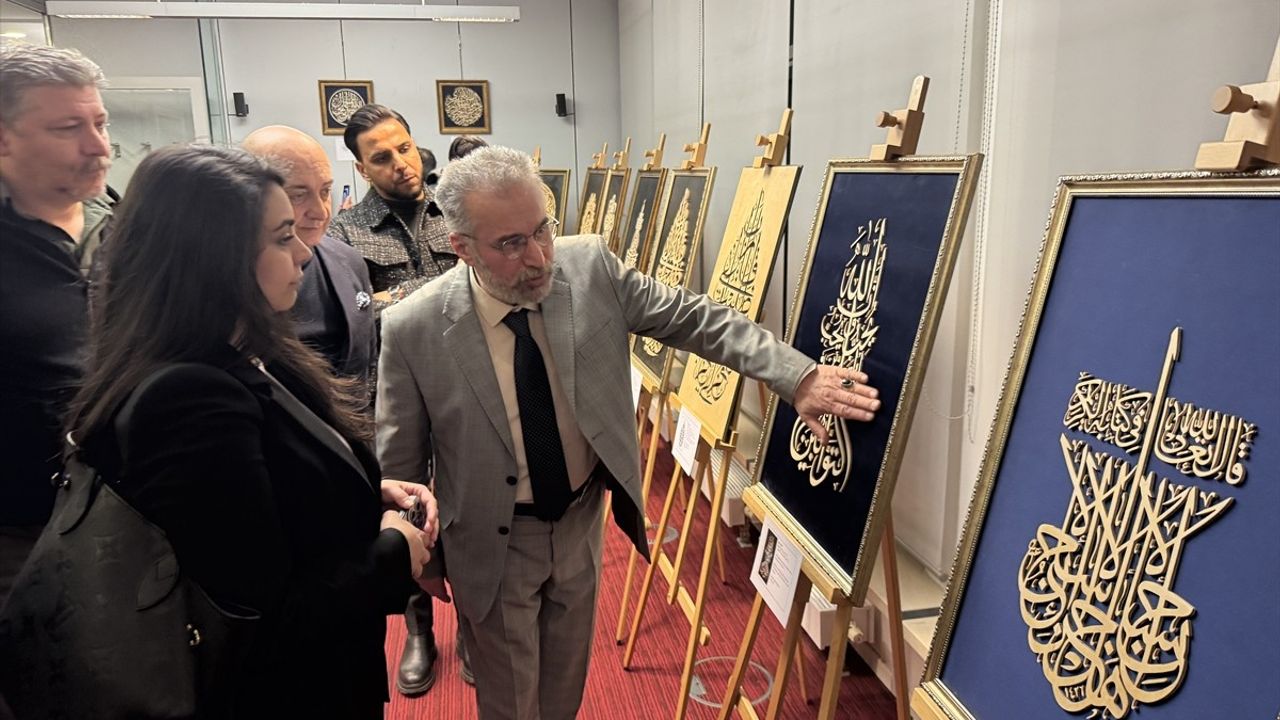 Berlin'de Yunus Emre Enstitüsü'nde Naht Sanatı Sergisi Açıldı